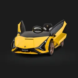 Eljet elektrické auto Lamborghini Sian žlutá