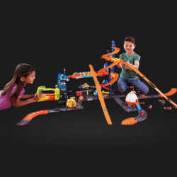 Mattel Hot Wheels City Garáž s drakem