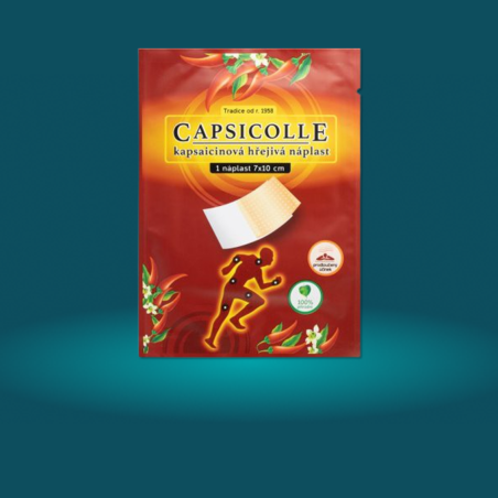 Capsicolle hřejivá náplast BOX 50ks