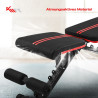 KM-Fit skládací posilovací lavice multifunkční