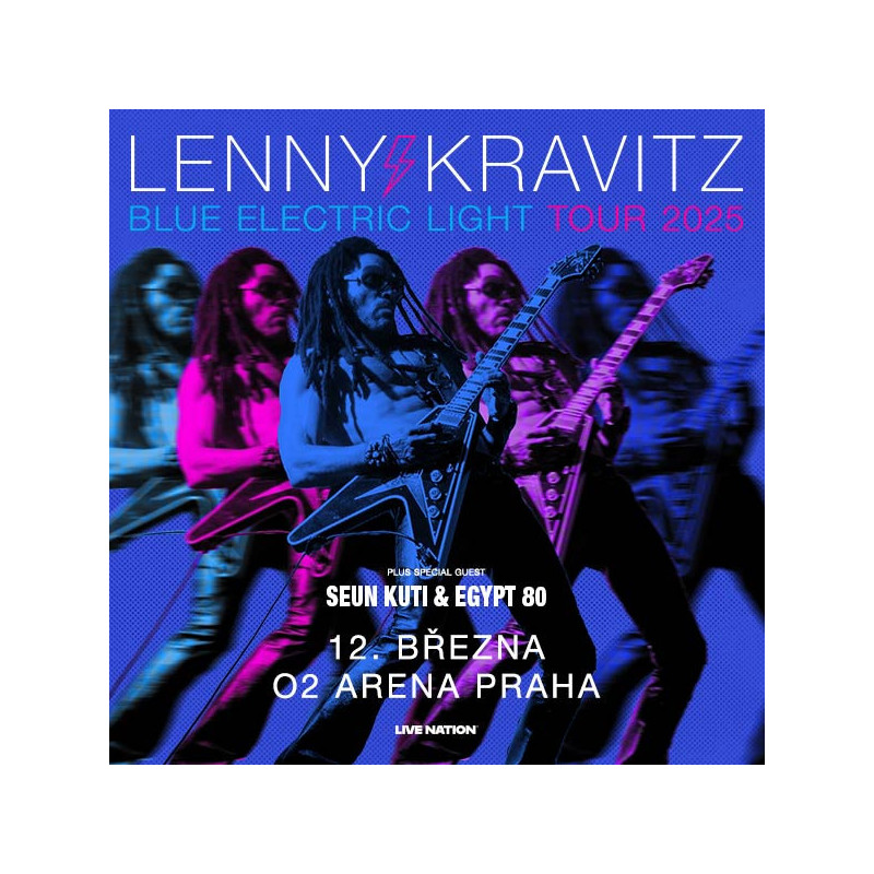 2x vstupenka na koncert Lenny Kravitz 2x vstupenka na koncert Lenny Kravitz