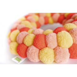 Velikonoční věnec POM POM