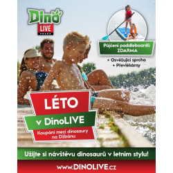 Dino live  rodinné vstupné